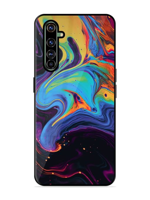 Liquid Dreamscape Glossy Soft Edge Case for Realme X50 Pro Chachhi