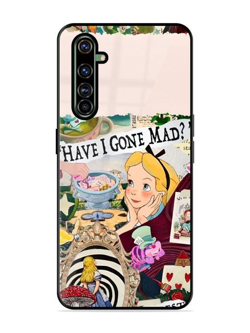 Mad Hatter'S Collage Glossy Soft Edge Case for Realme X50 Pro Chachhi