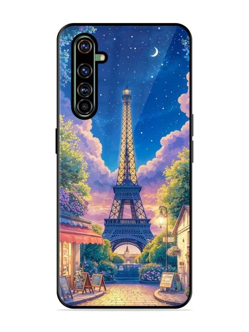 Twilight In Paris Glossy Soft Edge Case for Realme X50 Pro Chachhi