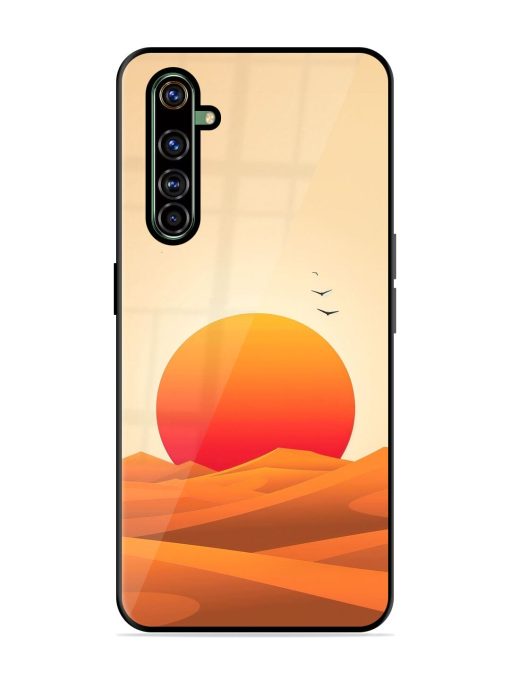 Desert Sunset Glossy Soft Edge Case for Realme X50 Pro Chachhi