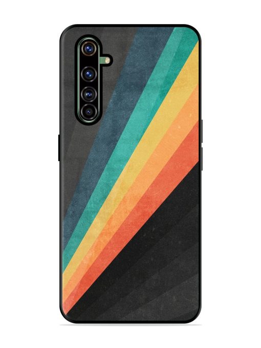 Retro Spectrum Glossy Soft Edge Case for Realme X50 Pro Chachhi