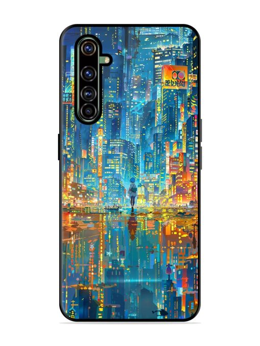 Neon Metropolis Glossy Soft Edge Case for Realme X50 Pro Chachhi