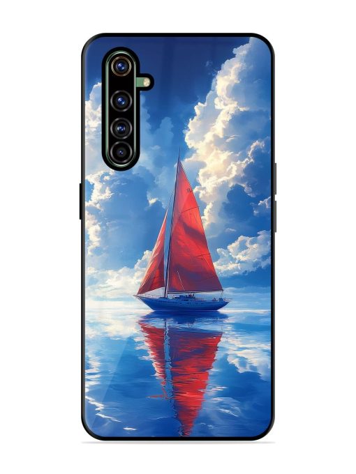 Crimson Sails Glossy Soft Edge Case for Realme X50 Pro Chachhi