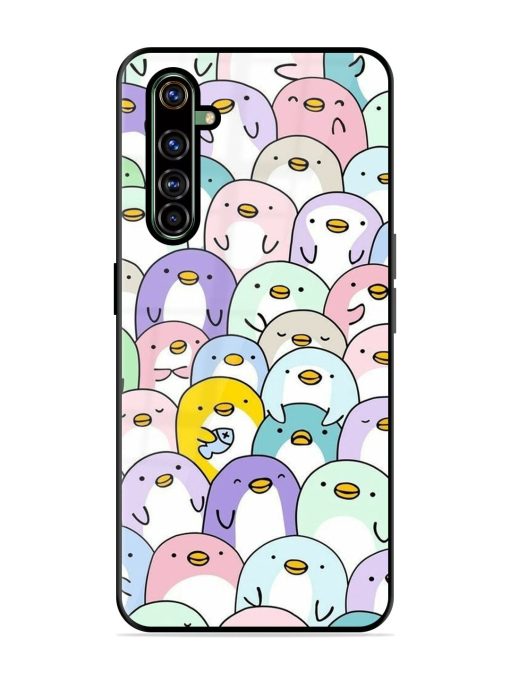 Penguin Party Glossy Soft Edge Case for Realme X50 Pro Chachhi