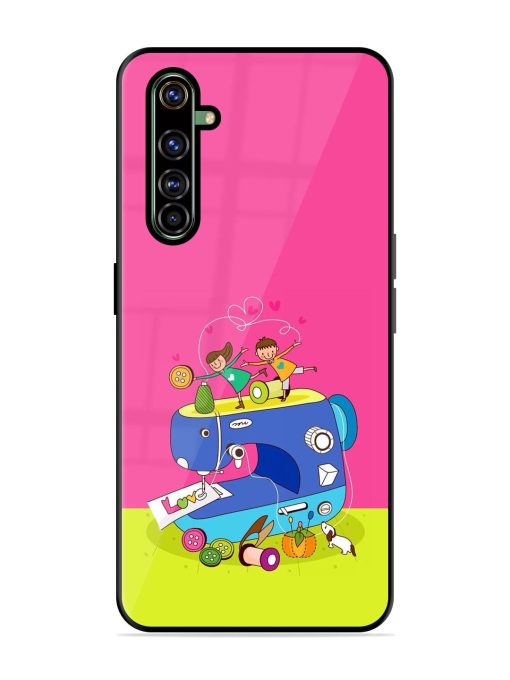 Sew Cute Glossy Soft Edge Case for Realme X50 Pro Chachhi