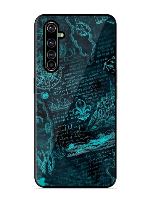 Nautical Notebook Glossy Soft Edge Case for Realme X50 Pro Chachhi