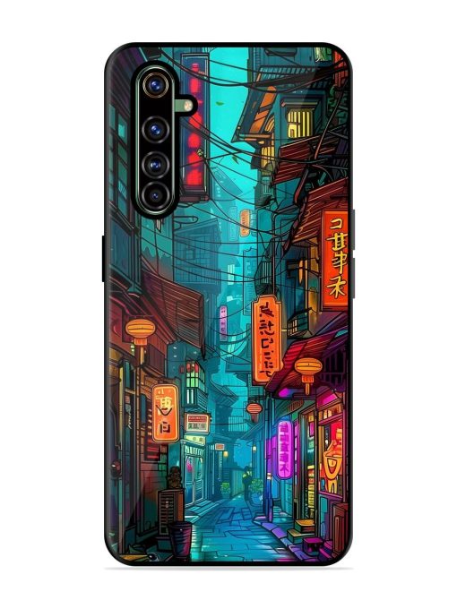 Neon Nightscape Glossy Soft Edge Case for Realme X50 Pro Chachhi