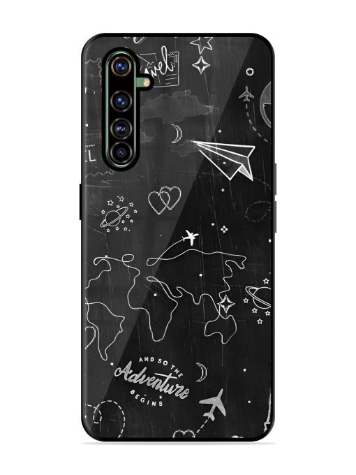 Wanderlust Sketchbook Glossy Soft Edge Case for Realme X50 Pro Chachhi