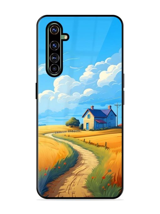 Countryside Cottage Glossy Soft Edge Case for Realme X50 Pro Chachhi