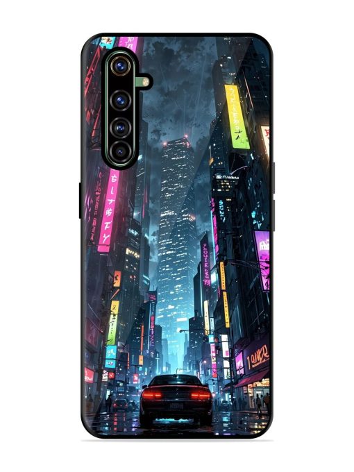 Neon Nightscape Glossy Soft Edge Case for Realme X50 Pro Chachhi