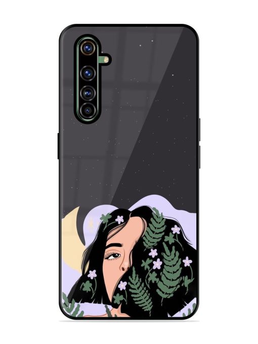 Lunar Lullaby Glossy Soft Edge Case for Realme X50 Pro Chachhi