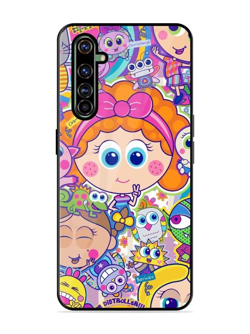 Distroller Friends Glossy Soft Edge Case for Realme X50 Pro Chachhi