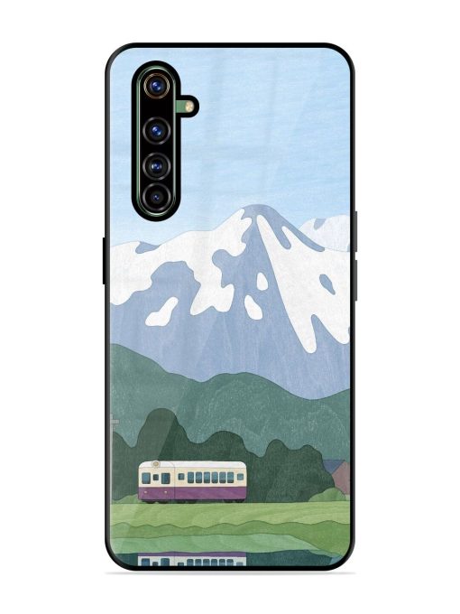 Mountainside Reflections Glossy Soft Edge Case for Realme X50 Pro Chachhi