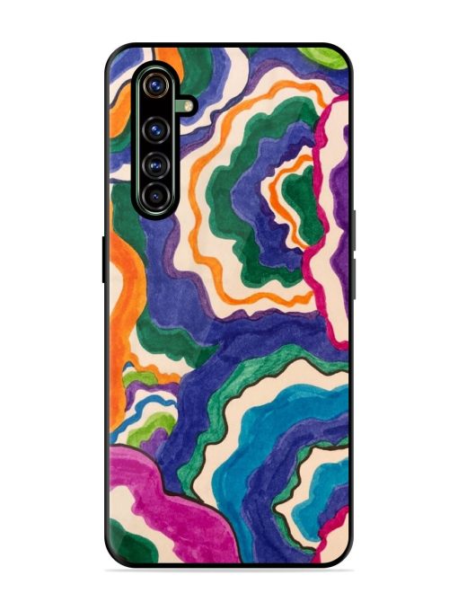 Wavy Wonder Glossy Soft Edge Case for Realme X50 Pro