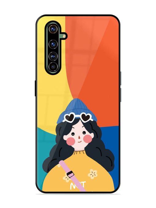 Colorful Vibes Glossy Soft Edge Case for Realme X50 Pro Chachhi