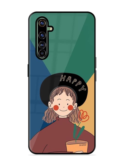 Happy Momo Glossy Soft Edge Case for Realme X50 Pro Chachhi