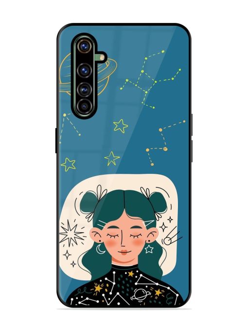 Cosmic Daydreamer Glossy Soft Edge Case for Realme X50 Pro Chachhi