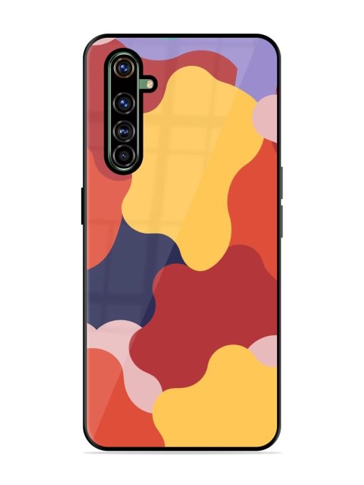 Gooey Color Chaos Glossy Soft Edge Case for Realme X50 Pro Chachhi