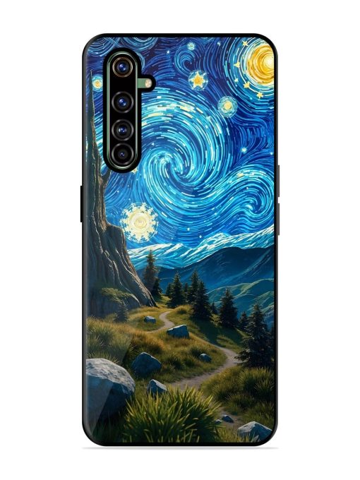 Starry Night In The Shire Glossy Soft Edge Case for Realme X50 Pro Chachhi