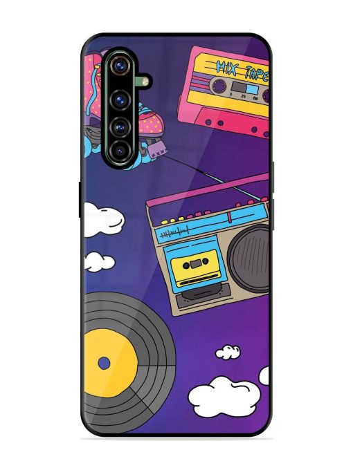 Retro Vibes Glossy Soft Edge Case for Realme X50 Pro Chachhi