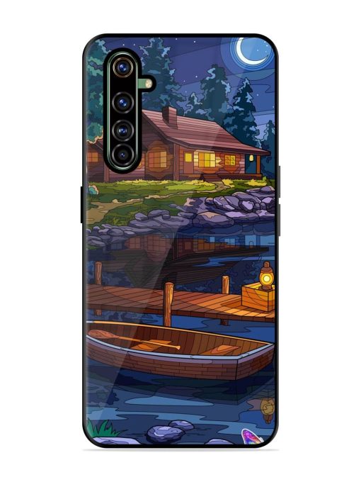 Moonlit Serenity Glossy Soft Edge Case for Realme X50 Pro Chachhi