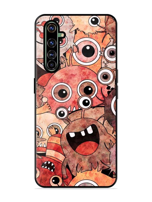 Monster Mash Glossy Soft Edge Case for Realme X50 Pro Chachhi