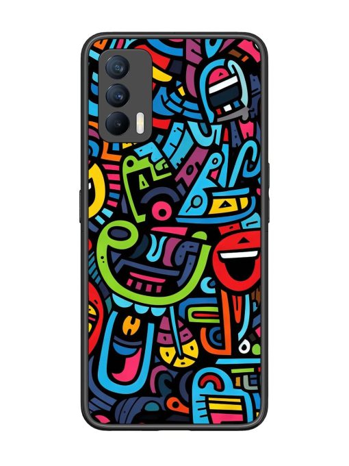 Doodlephoria Glossy Soft Edge Case for Realme X7 (5G)