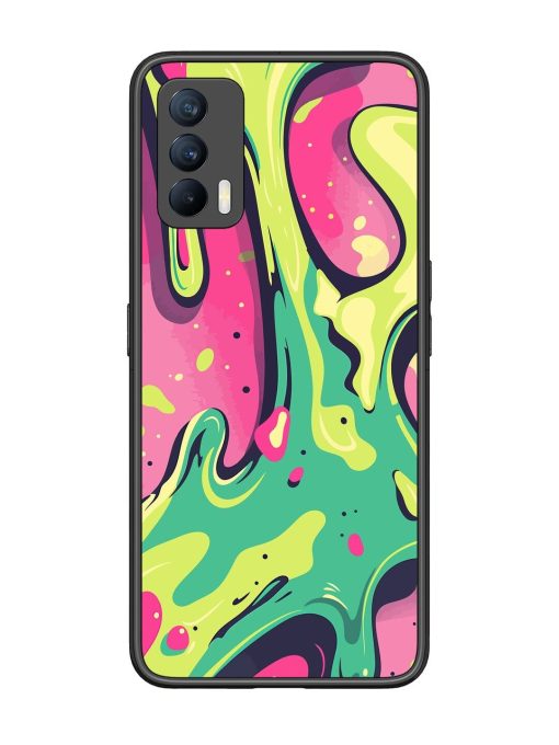 Gooey Grooves Glossy Soft Edge Case for Realme X7 (5G) Chachhi