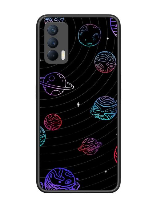 Cosmic Ballet Glossy Soft Edge Case for Realme X7 (5G) Chachhi