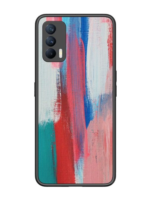 Colorful Chaos Glossy Soft Edge Case for Realme X7 (5G) Chachhi