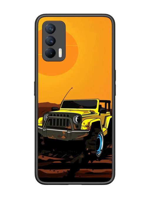 Sunset Cruise Glossy Soft Edge Case for Realme X7 (5G) Chachhi