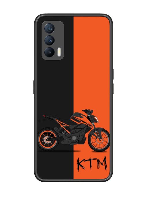 Orange Beast Glossy Soft Edge Case for Realme X7 (5G) Chachhi