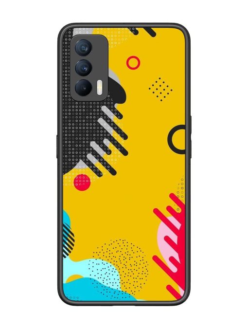 Neon Pop Glossy Soft Edge Case for Realme X7 (5G) Chachhi