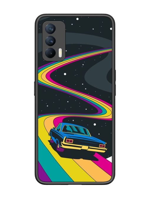 Rainbow Road Glossy Soft Edge Case for Realme X7 (5G) Chachhi