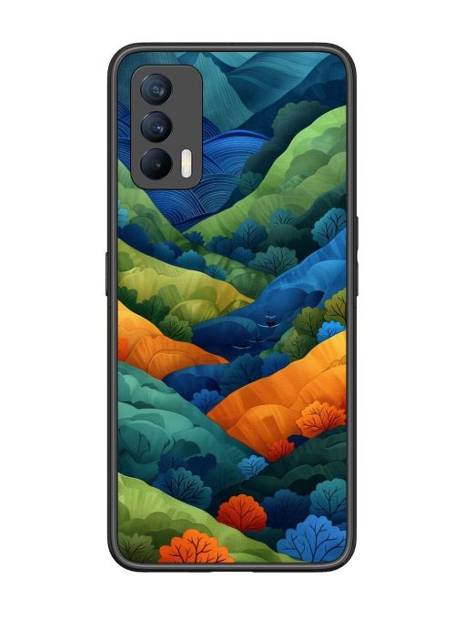 Serene Summits Glossy Soft Edge Case for Realme X7 (5G) Chachhi