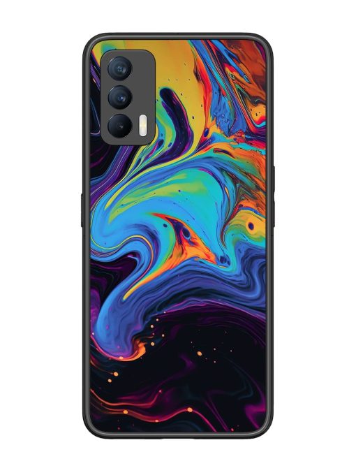 Liquid Dreamscape Glossy Soft Edge Case for Realme X7 (5G) Chachhi