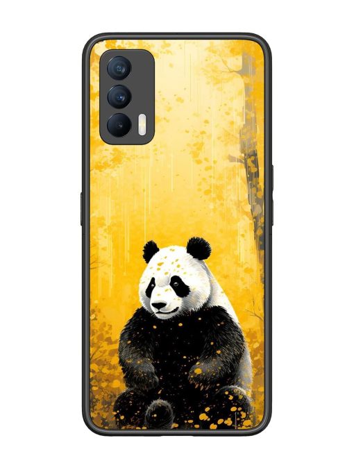 Golden Solitude Glossy Soft Edge Case for Realme X7 (5G) Chachhi