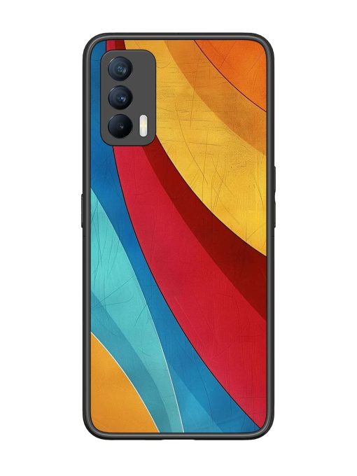 Curving Canvas Glossy Soft Edge Case for Realme X7 (5G) Chachhi