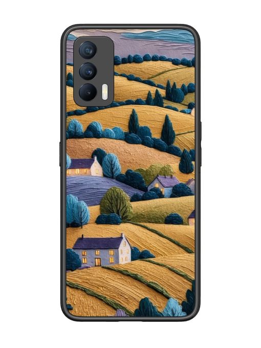 Rolling Hilltop Haven Glossy Soft Edge Case for Realme X7 (5G) Chachhi