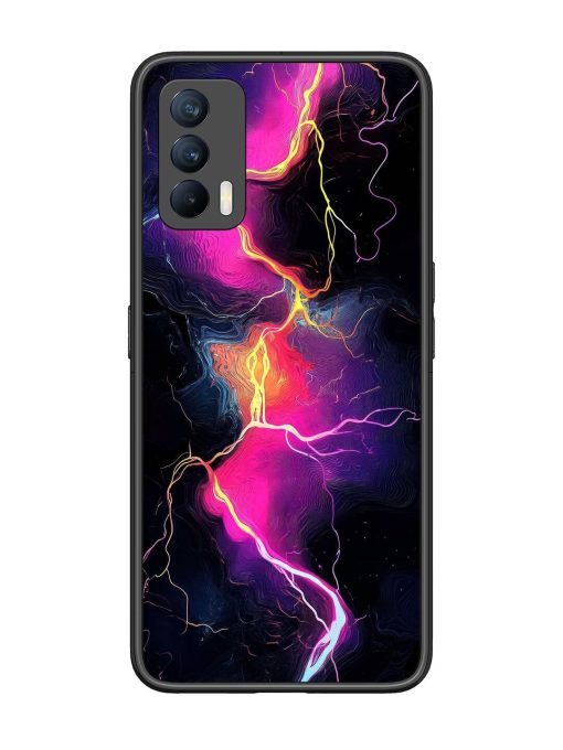 Electric Dreams Glossy Soft Edge Case for Realme X7 (5G) Chachhi