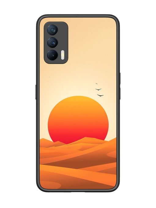 Desert Sunset Glossy Soft Edge Case for Realme X7 (5G) Chachhi