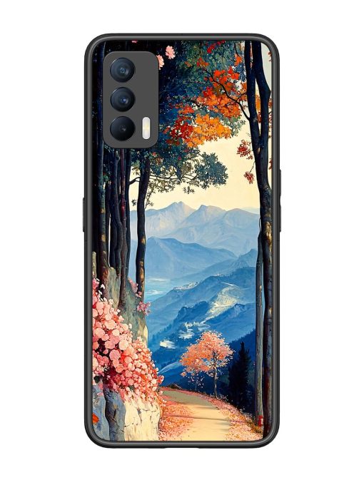 Mountainside Serenity Glossy Soft Edge Case for Realme X7 (5G) Chachhi