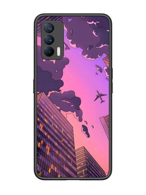 Urban Twilight Glossy Soft Edge Case for Realme X7 (5G) Chachhi