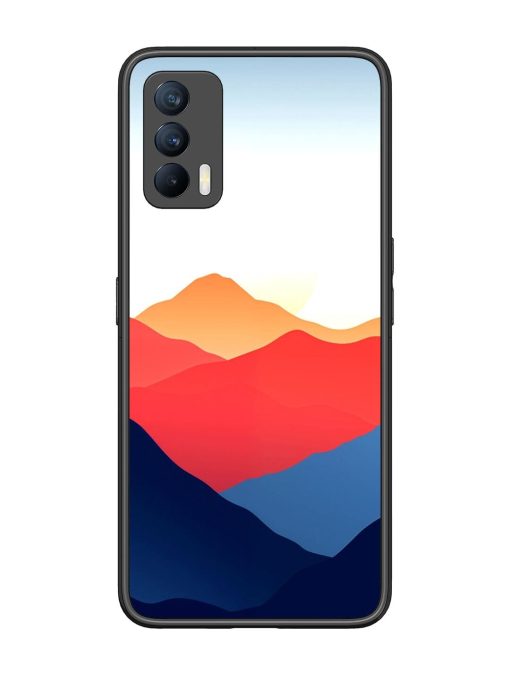 Sunset Peaks Glossy Soft Edge Case for Realme X7 (5G) Chachhi