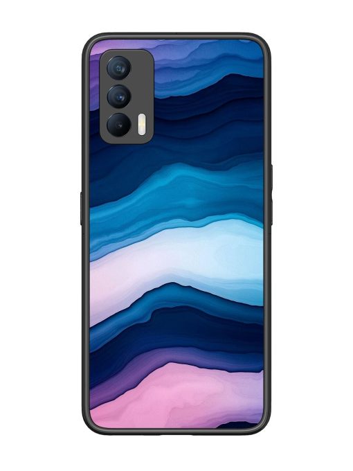 Oceanic Layers Glossy Soft Edge Case for Realme X7 (5G) Chachhi