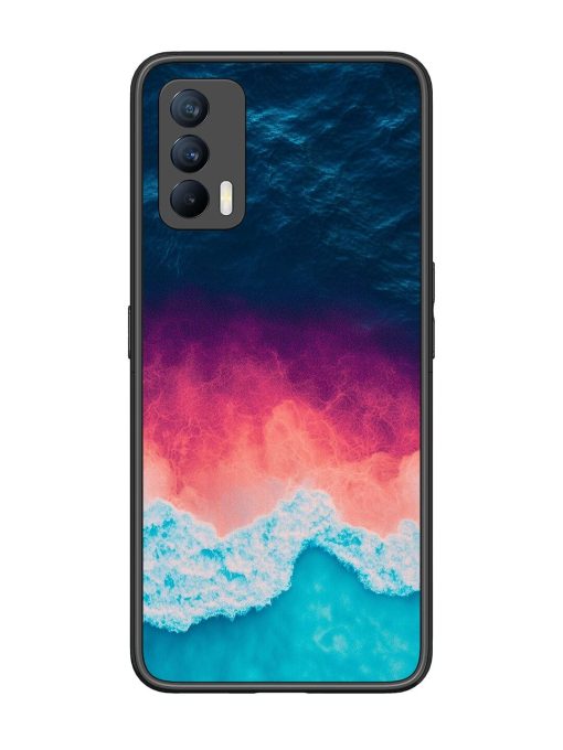 Where The Ocean Meets The Sky Glossy Soft Edge Case for Realme X7 (5G) Chachhi