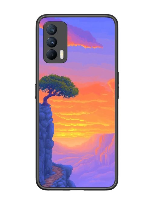 Cliffside Solitude Glossy Soft Edge Case for Realme X7 (5G) Chachhi