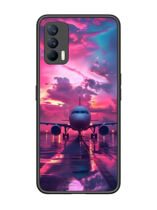 Neon Runway Glossy Soft Edge Case for Realme X7 (5G) Chachhi