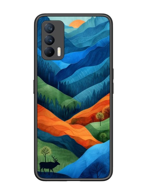 Layers Of The Land Glossy Soft Edge Case for Realme X7 (5G) Chachhi