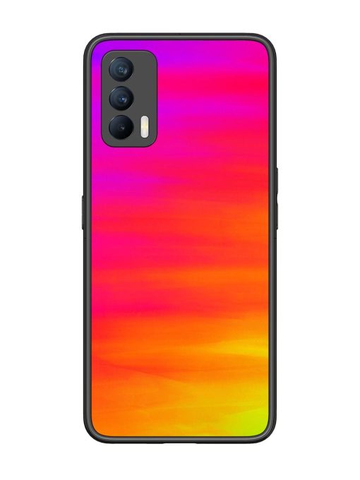 Neon Horizon Glossy Soft Edge Case for Realme X7 (5G) Chachhi